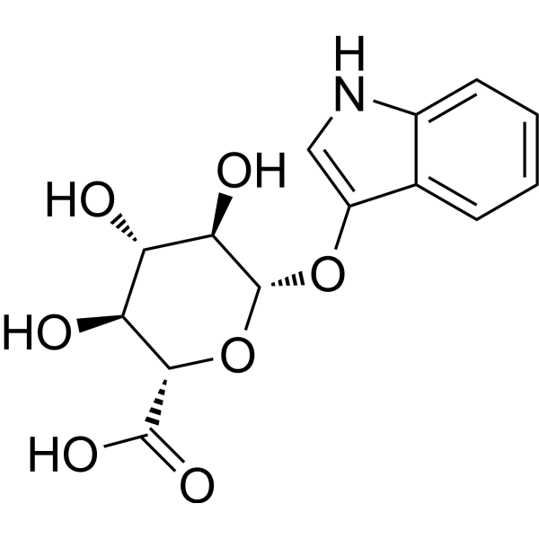 3-Indolyl-β-D-glucuronide (3-indolyl-β-D-glucuronide cyclohexyl ammonium salt) 35804-66-1